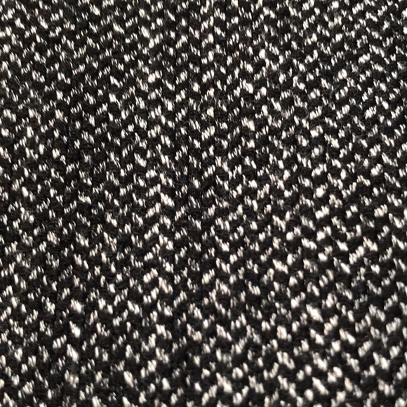 COPY - Ann Taylor lined subtle herringbone tweed black/white pencil skirt - Picture 8 of 8